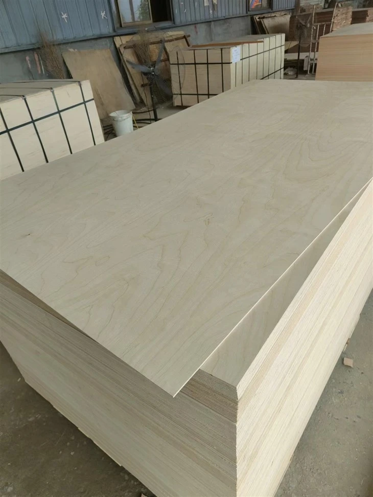 1/2 Birch Plywood For Furniture Cabinet factory